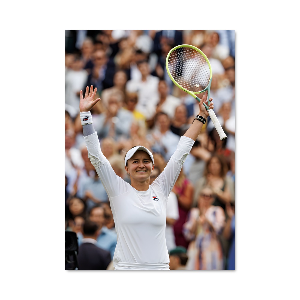 Poster Barbora krejcikova encourager